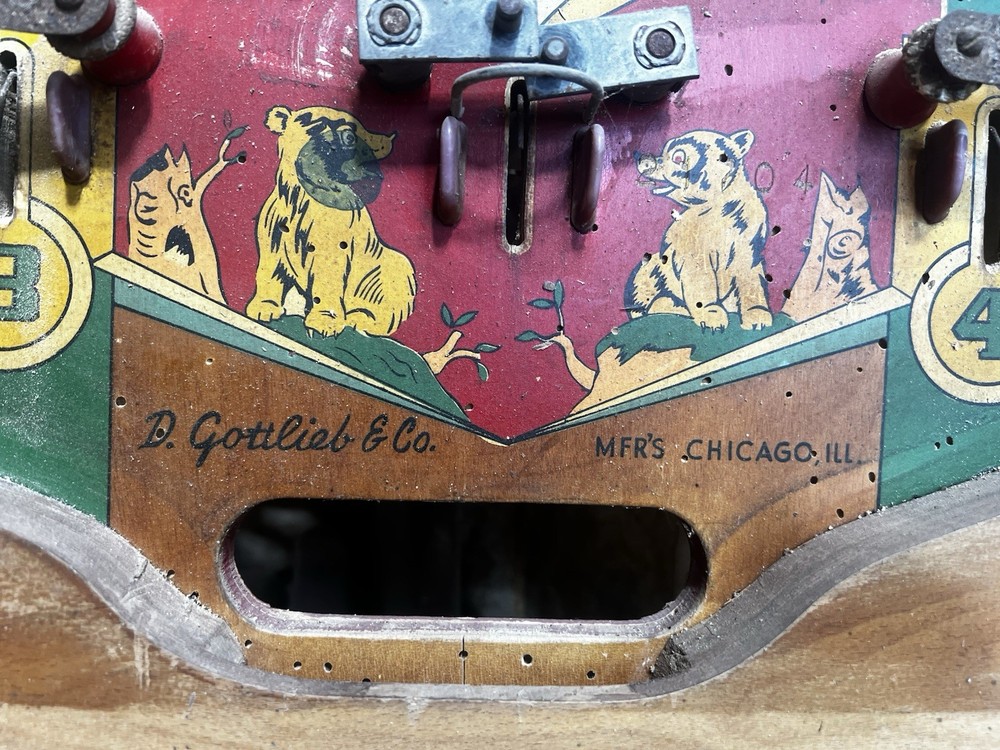 vintage pinball machine Board Table