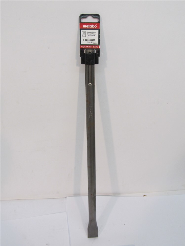Metabo 623354420 , 1" x 18", Cold Chisel, SDS Max Shank