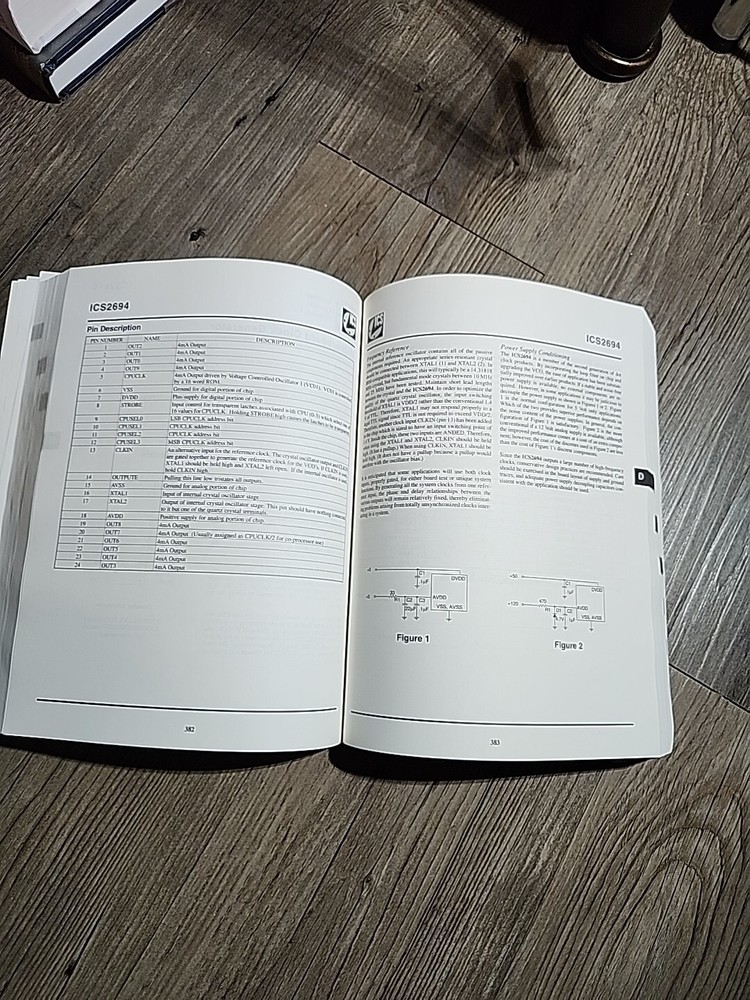 Integrated Circuit Systems, Inc. Data Book 1994 SOFTCOVER