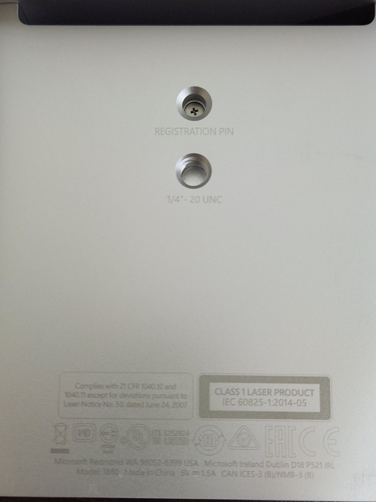 Microsoft Azure Kinect DK Developer Kit Model 1880 Camera