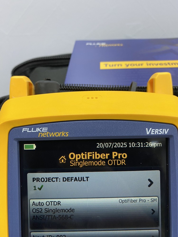 Fluke Networks OFP-SM OPTIFIBER Pro SingleMode OTDR Module , versiv Full kit