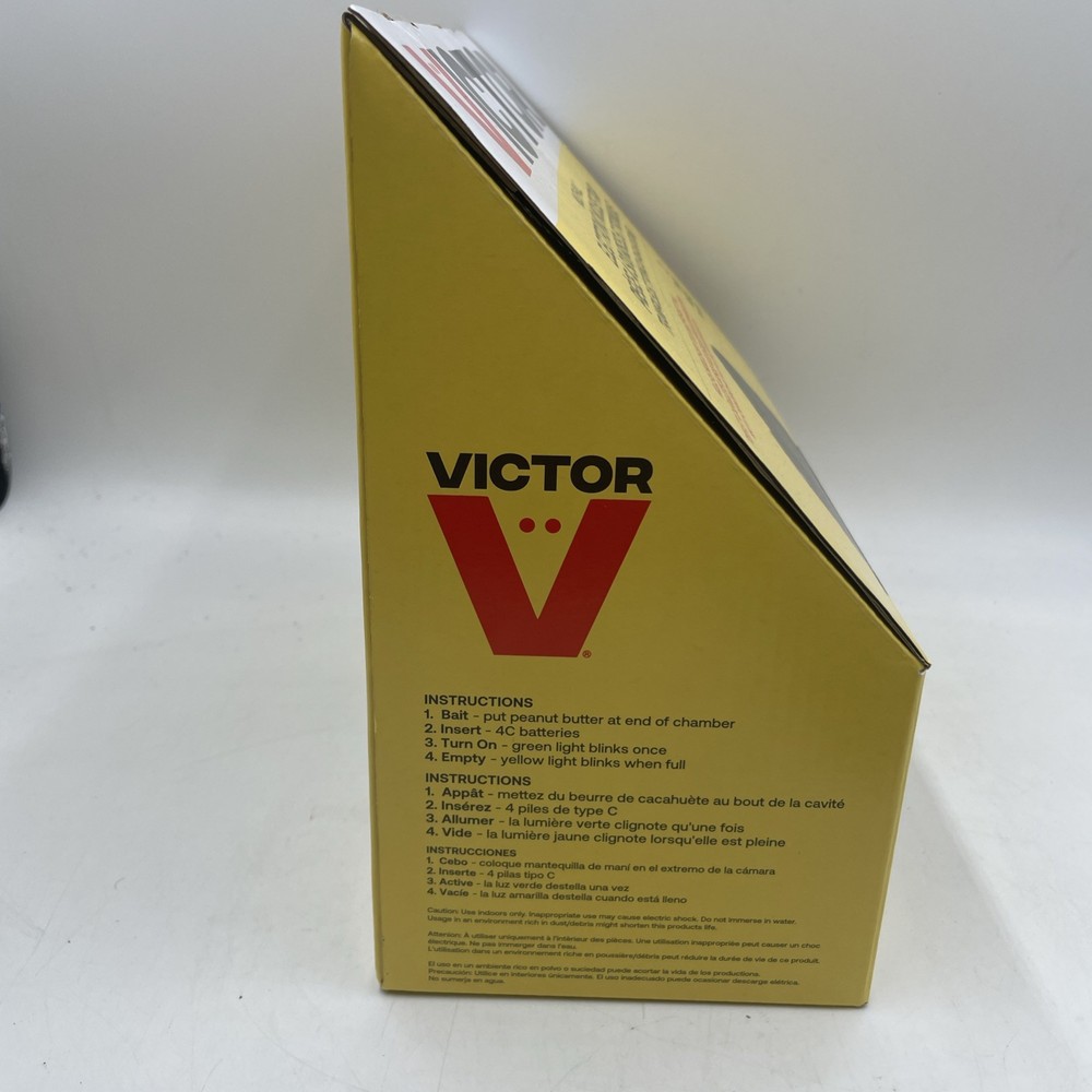 Victor M260 Indoor Multi-Kill Humane Electronic Mouse Trap Quick Easy Disposal
