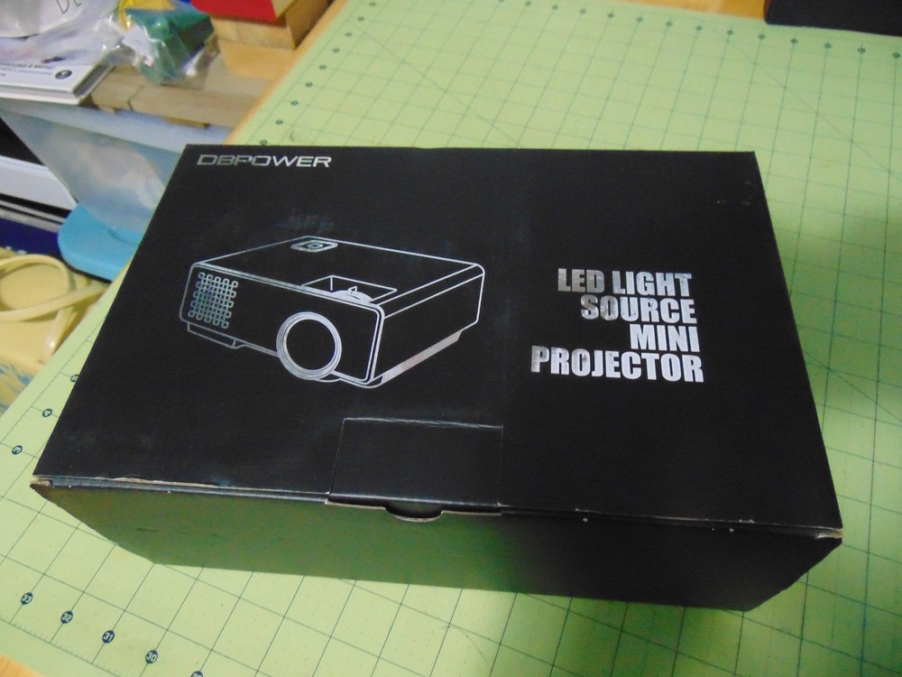 DBPOWER LED Light Source Smart Mini Projector Model T2