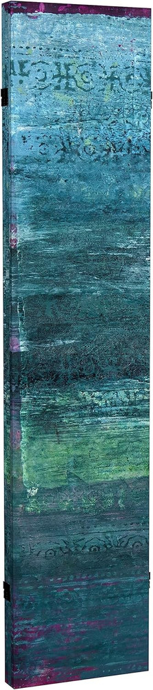6 Ft Double-Sided Nature's Symphony Canvas Room Divider - Horizon Design