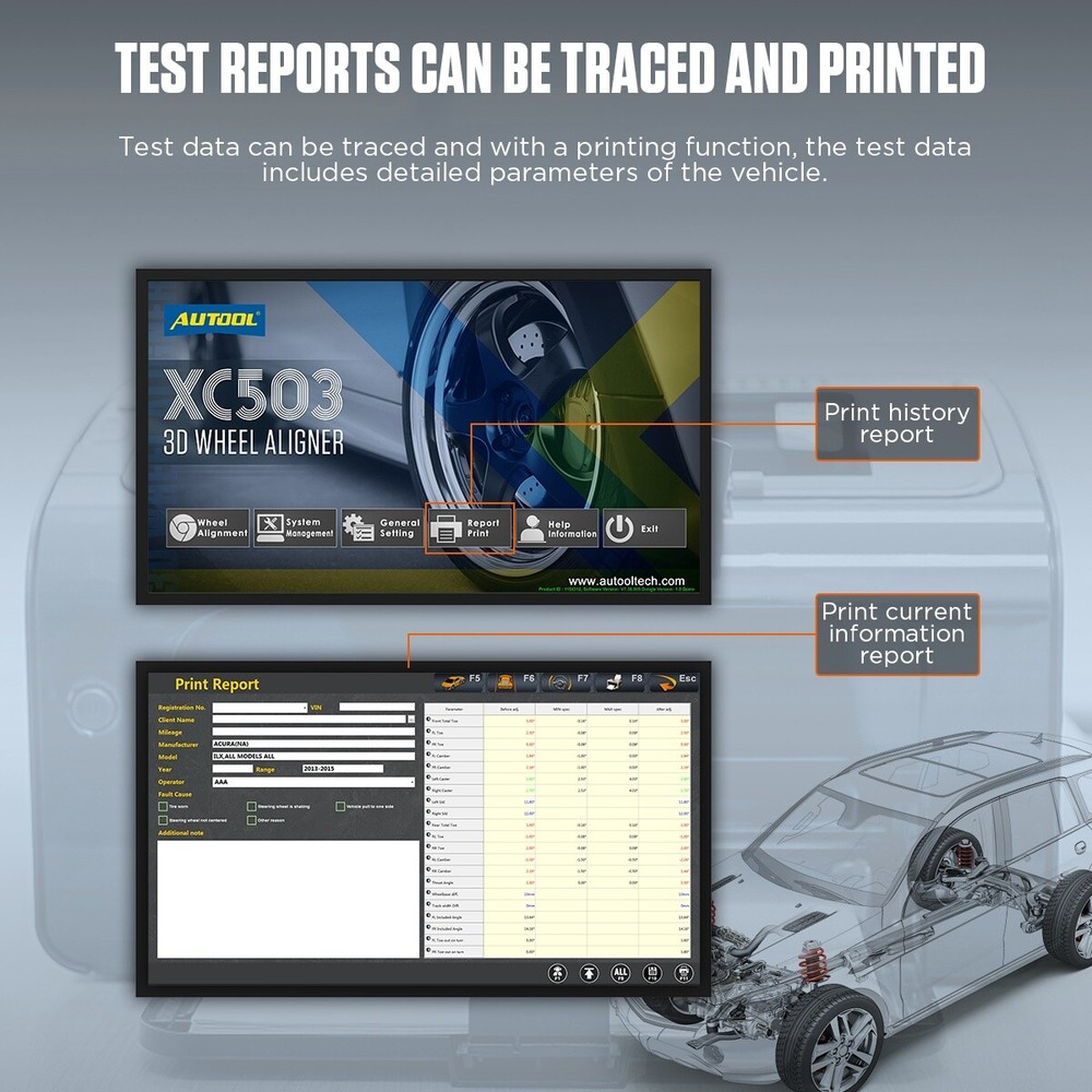 Wheel Alignment Machine Fully Automatic 3D Tire Aligner System Alignment Tool