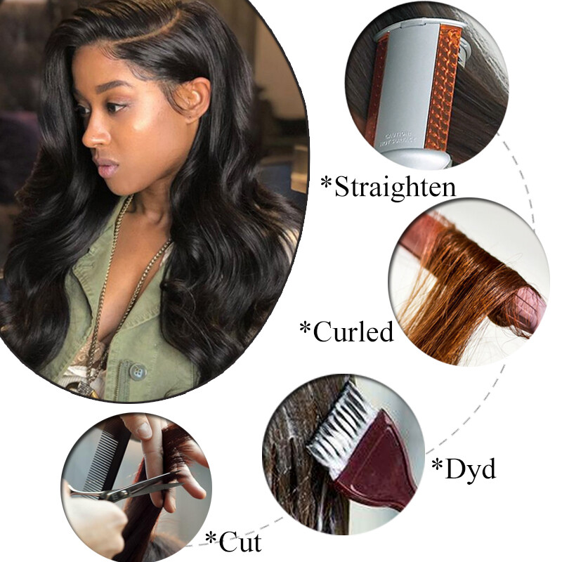 3Bundles/300G Brazilian Virgin Human Hair Extensions Weave Wefts Straight Wavy A