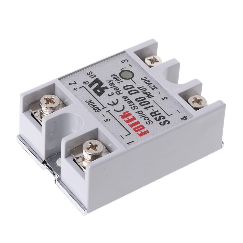 SSR-100 DD Relay Module 100A 3-32V for DC Input 5-60V for DC Output