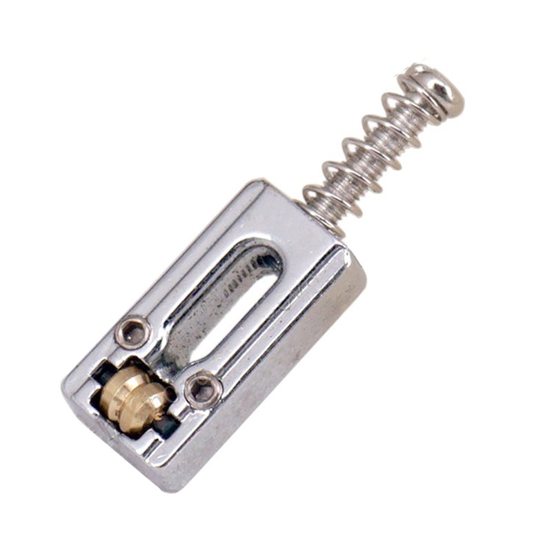 6Pack Upgrade Metal Roller Guitar Saddle Bridge String Saddles For E-Guitar D