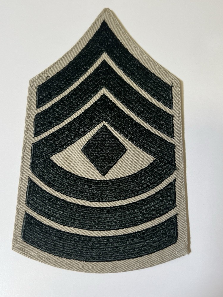 Vintage USMC Marine First Sergeant Summer Service Patch (single) NOS