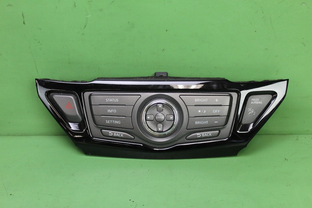 11-14 NISSAN JUKE AUTOMATIC TEMPERATURE CONTROL PANEL 248451KM3B OEM