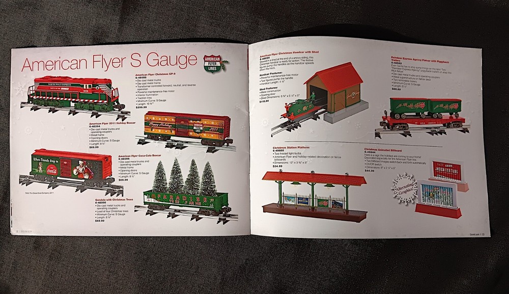 Lionel Christmas Trains Catalog 2011
