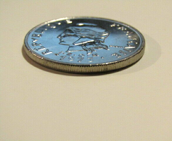 French Polynesia 1973 20 Francs unc Coin