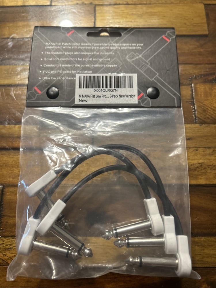Flat Patch Pedal Cables