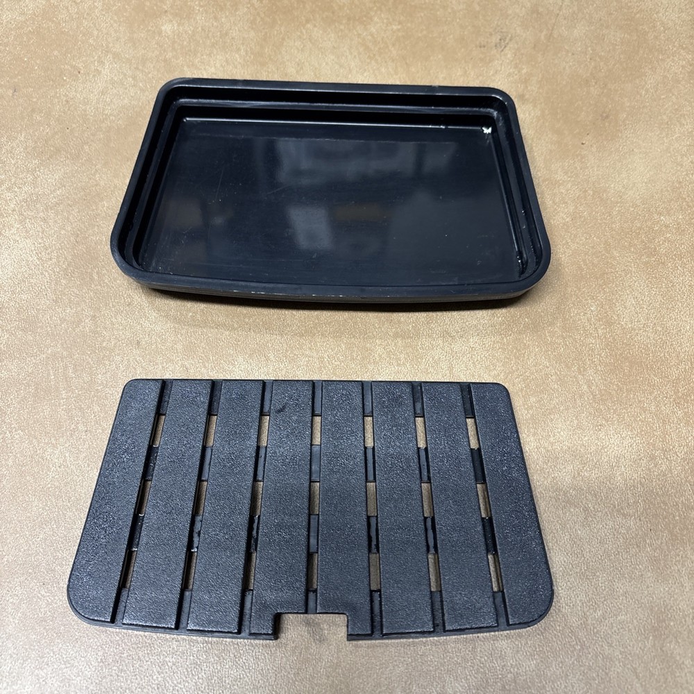 Mr. Coffee Espresso Maker ECM91 Replacement Part, Drip Tray Pan & Grate Grill