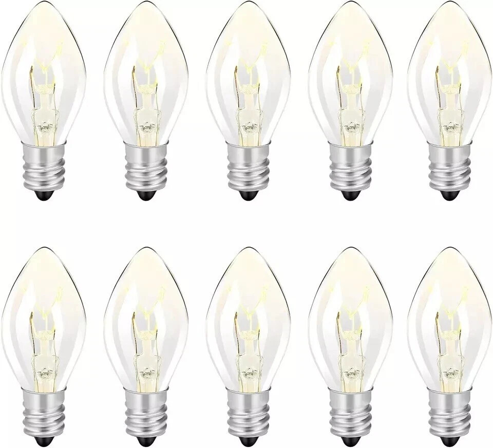 Flea Trap Light Bulb Replacement, 10 Pack 7W Replacement Bulbs for Flea Traps in