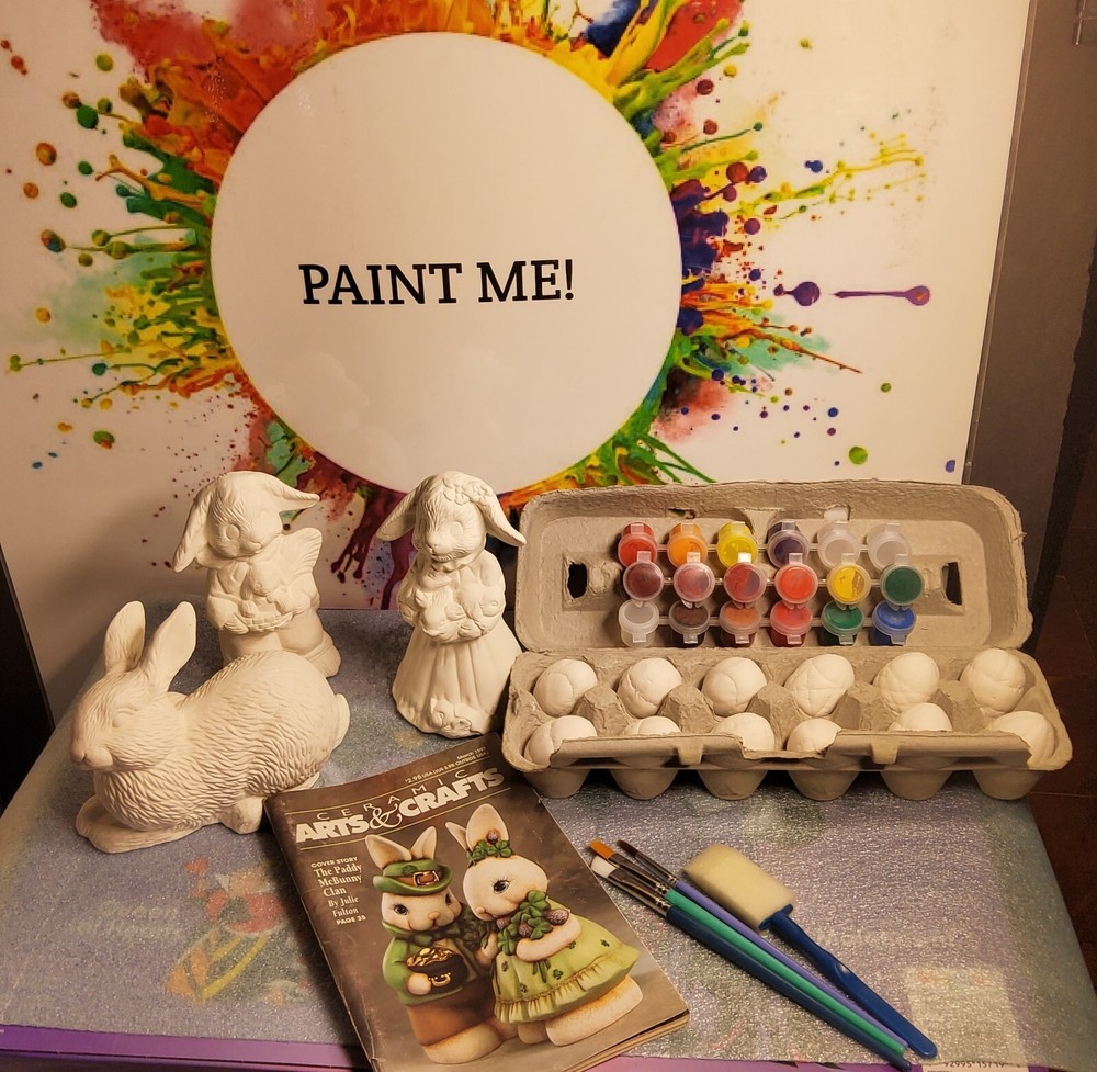 Ceramic Bisque Easter Kit
