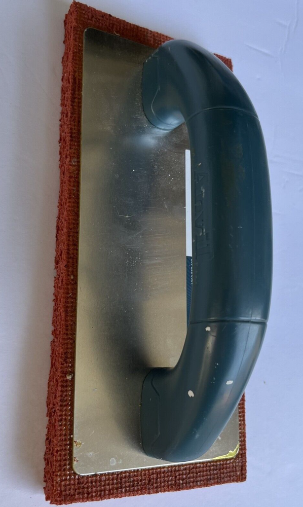 Anvil Coarse Rubber Blade Grip Handle Masonry Float 9 x 4 in.