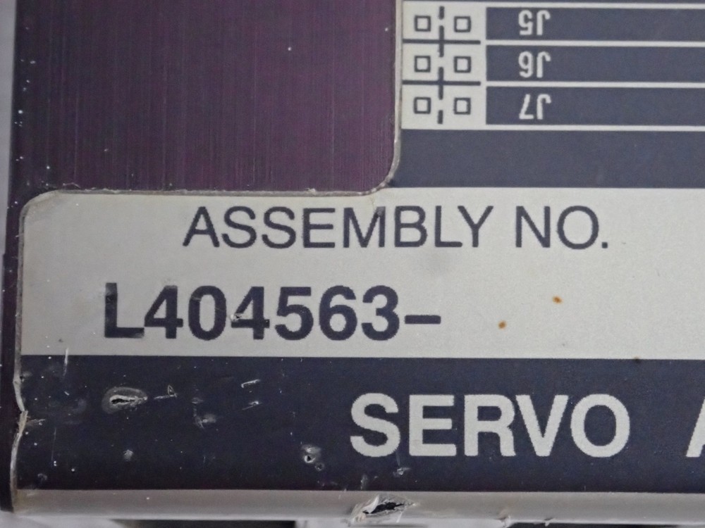 OILGEAR L404563 SERVO AMPLIFIER MODULE