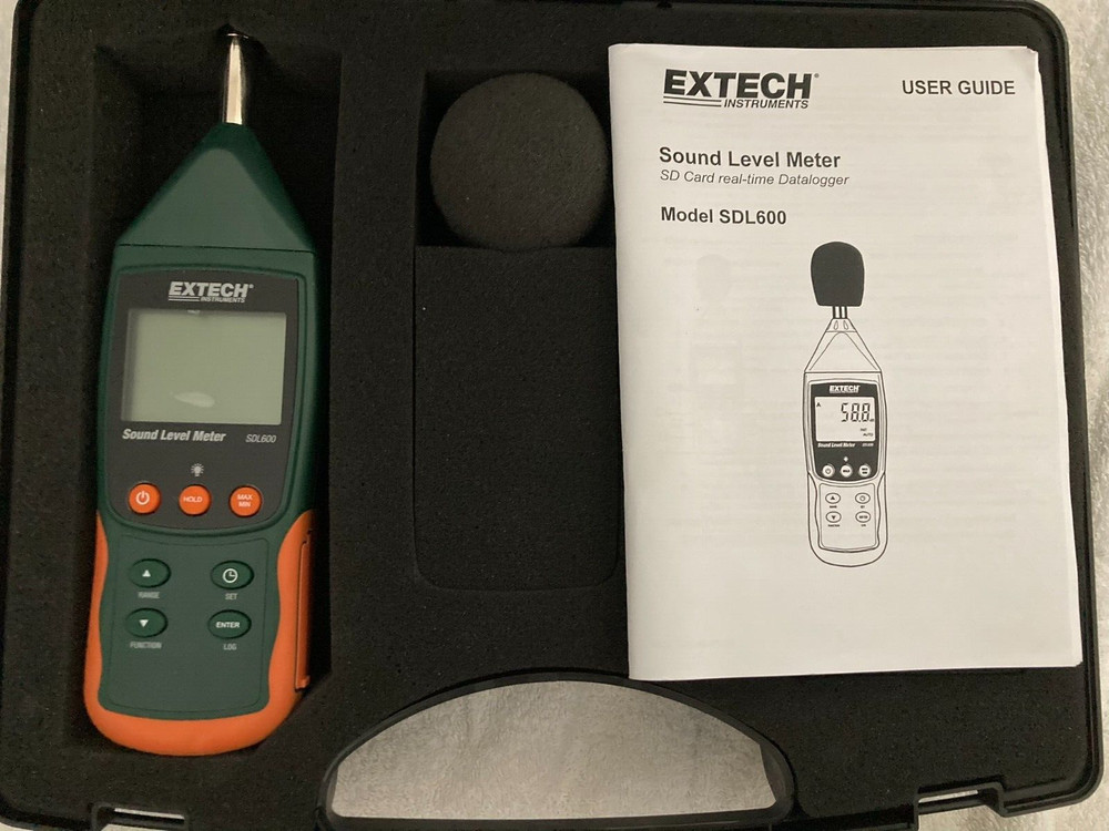 EXTECH SDL600 Sound Meter/Datalogger
