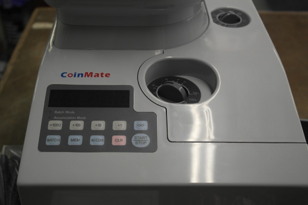 Coin Counter CS-2000 w/ Accessories