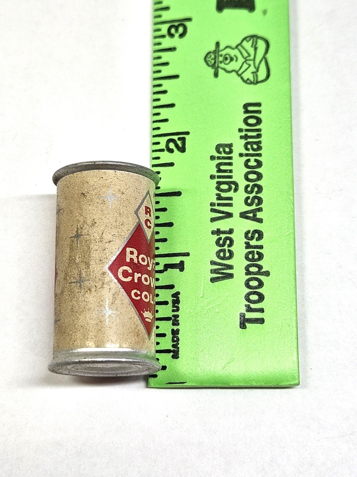 Vintage Miniature RC ROYAL CROWN COLA Soda Can Promo