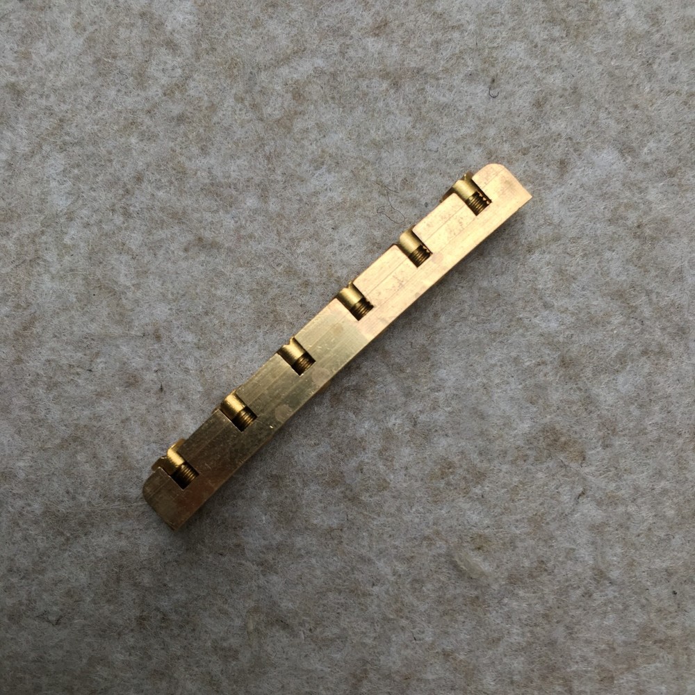 guitar Nut Stratocaster 6-Strings Nut Pure copper Thumb/Corvette/Streamer