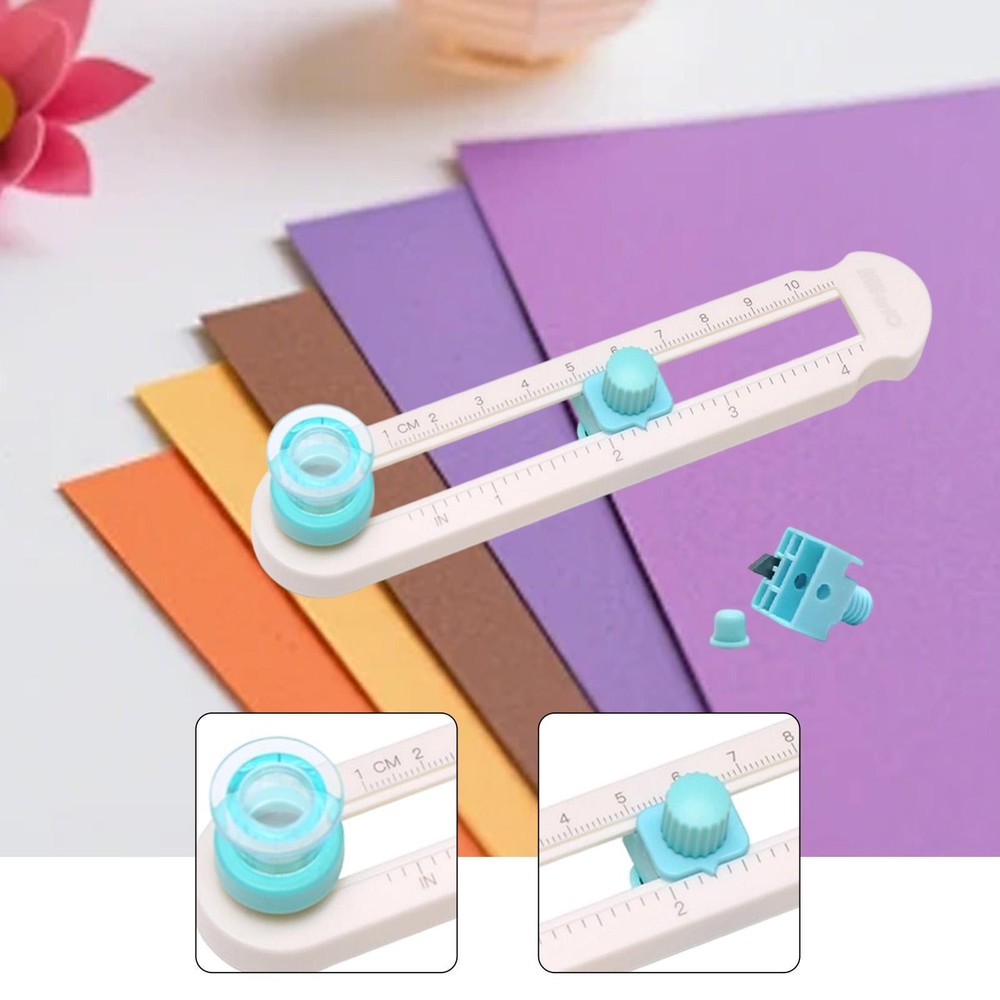 Circle Cutter for Paper Crafts Multifunctional Diameter Adjustable Circle Paper