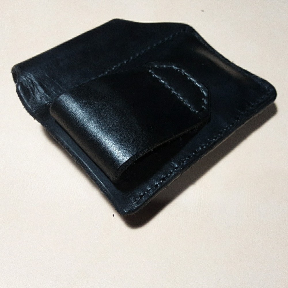 EDC Leather Pouch Leatherman Flashlight Tactical Pen Tool Pouch