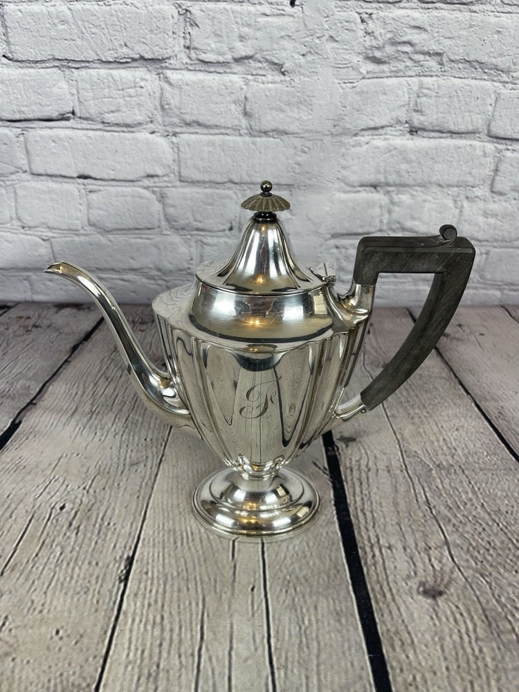 Vintage Gorham Silverplate Coffee Pot 1 5/8 Pint EP 01090 Art Deco