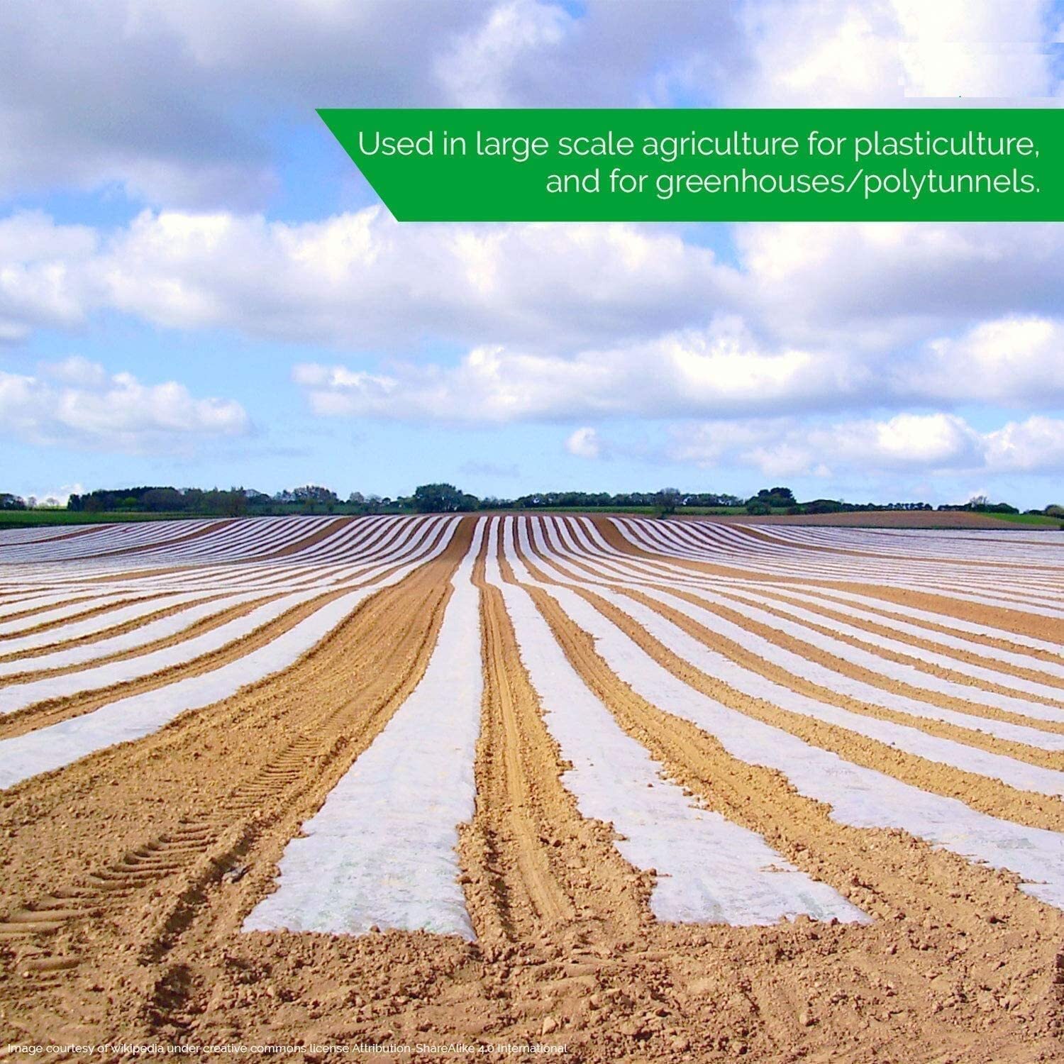 Clear Greenhouse Plastic Covering 16 Mil 6 Mil Waterproof UV Resistant Poly Tarp