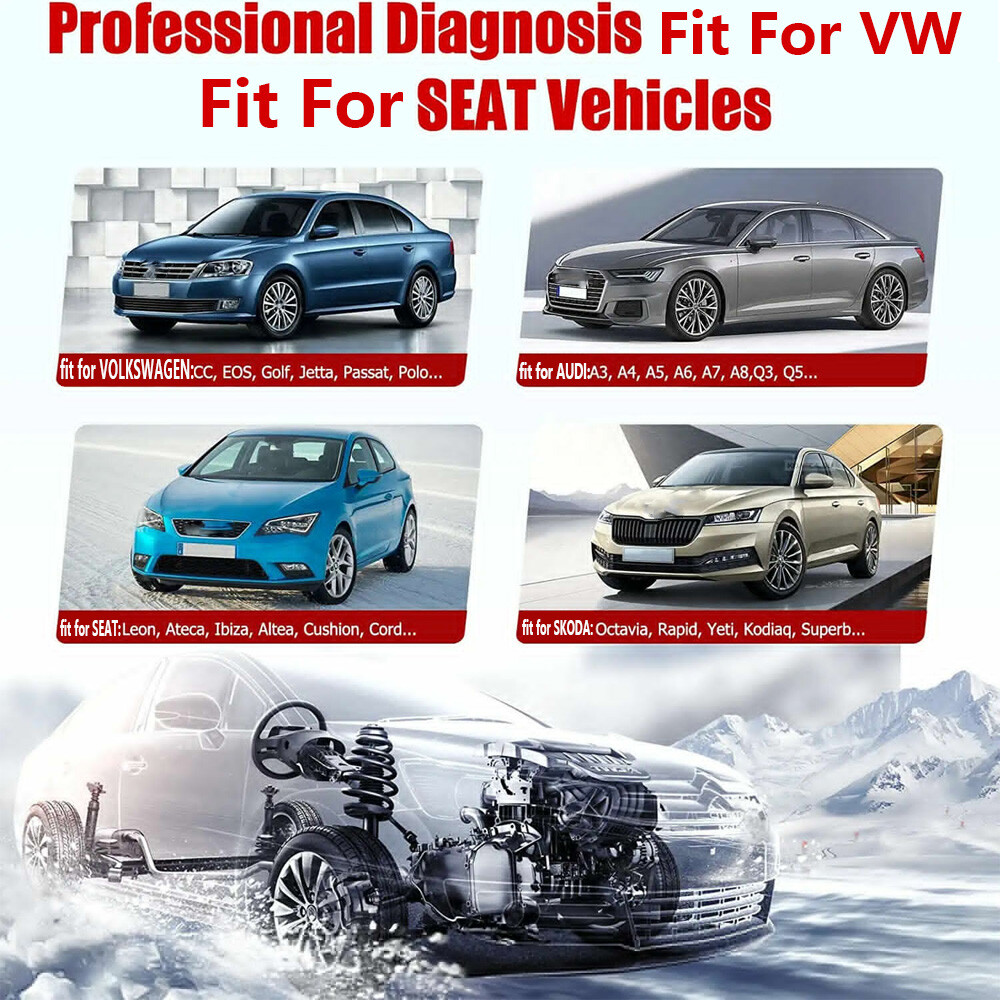 ANCEL VD500 OBD2 Code Reader Full System Scanner TPS Oil EPB Reset Diagnostic