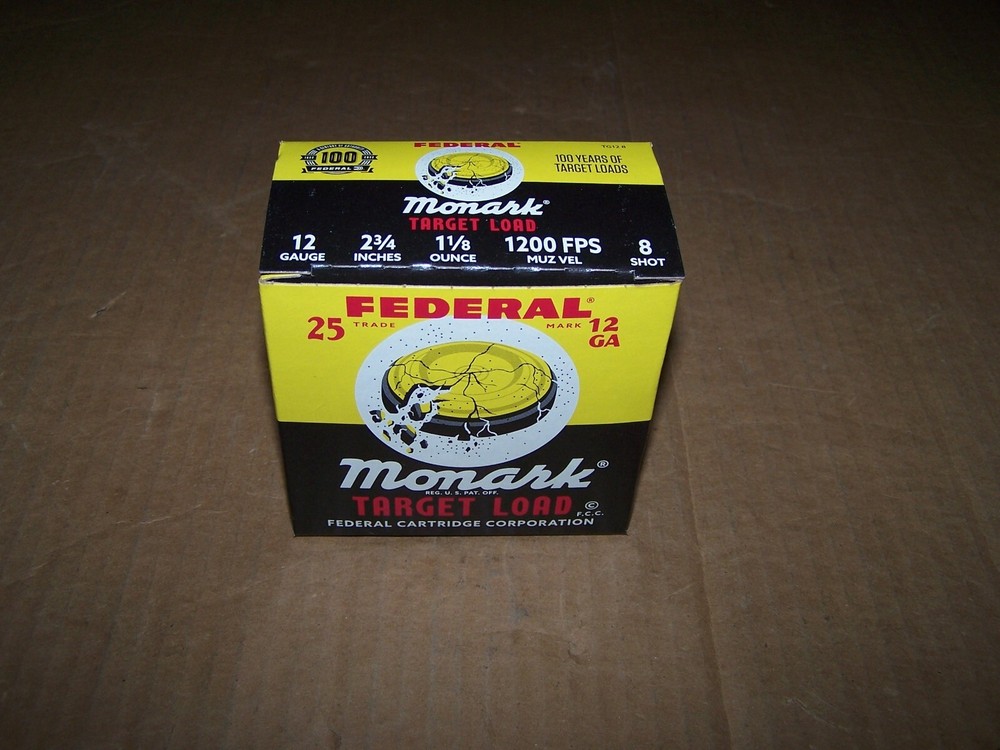 Federal 100th Anniversary Monark Shotshell Box