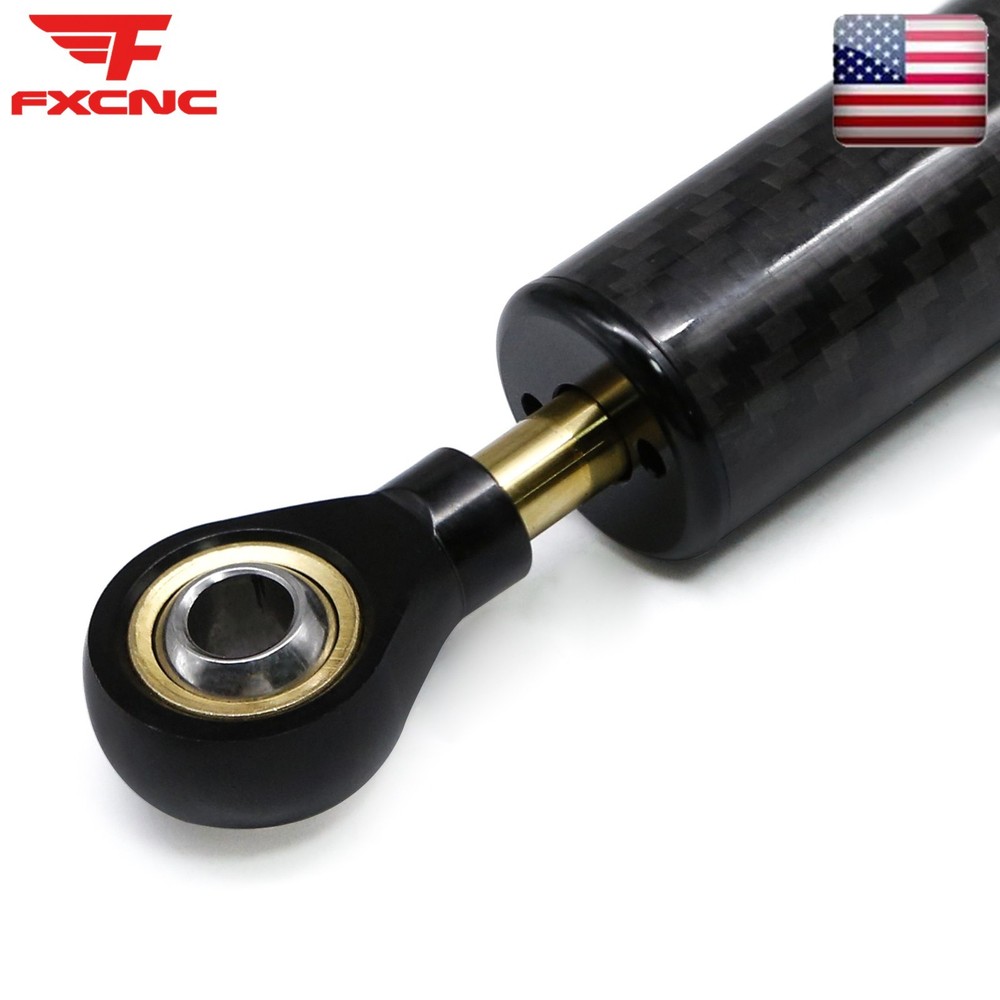 Carbon Fiber Universal Steering Damper Linear Stabilizer Reversed Adjustable