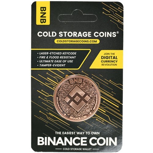 1 oz Binance Cold Storage Wallet Copper Round (New)
