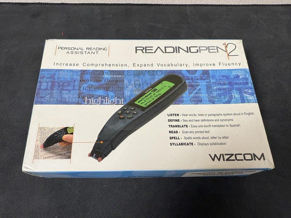 Wizcom READING PEN 2 Portable Personal Reading Assistant