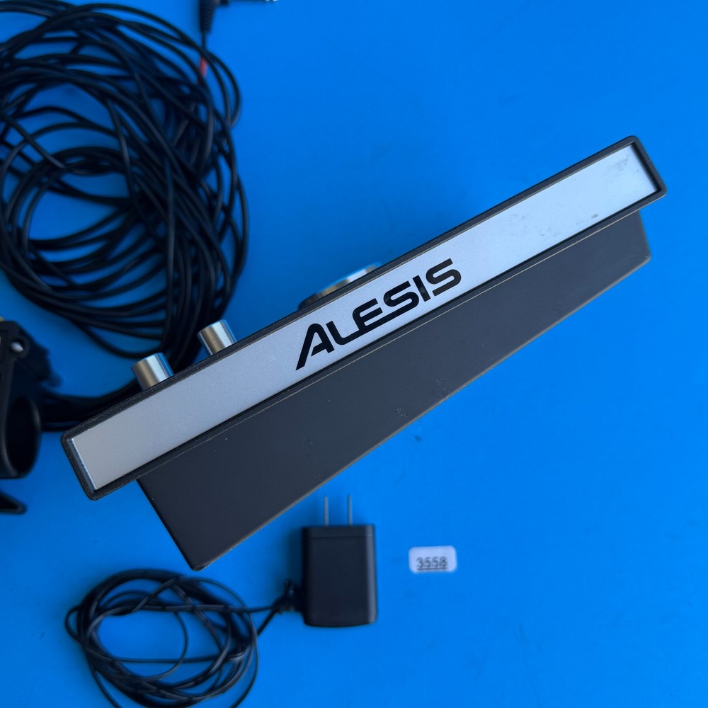 ALESIS FORGE Electronic Drum Sound Module w/Cables Clamp AC Adapter [Tested]