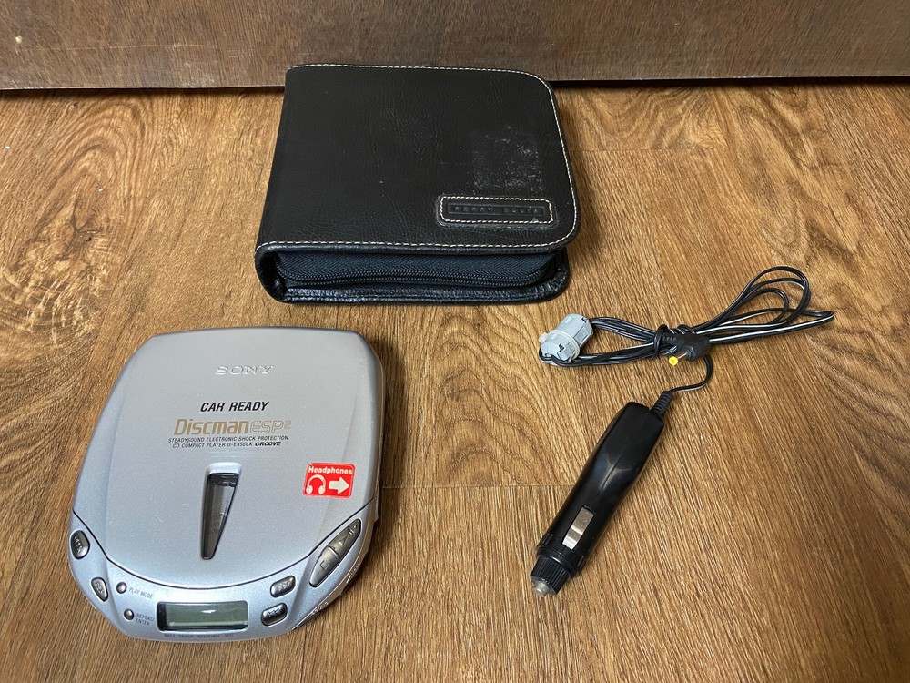 Sony Discman ESP2 Model D-E456CK Groove CD Player Tested Working READ