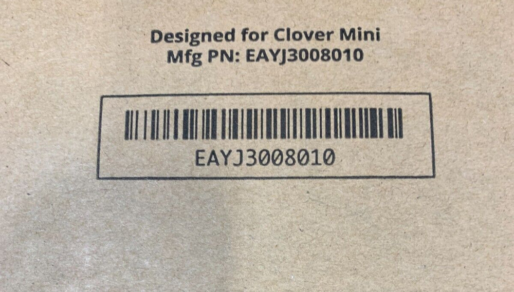 Clover Mini PIN Shield Faceplate EAYJ3008010 OEM Replacement Part