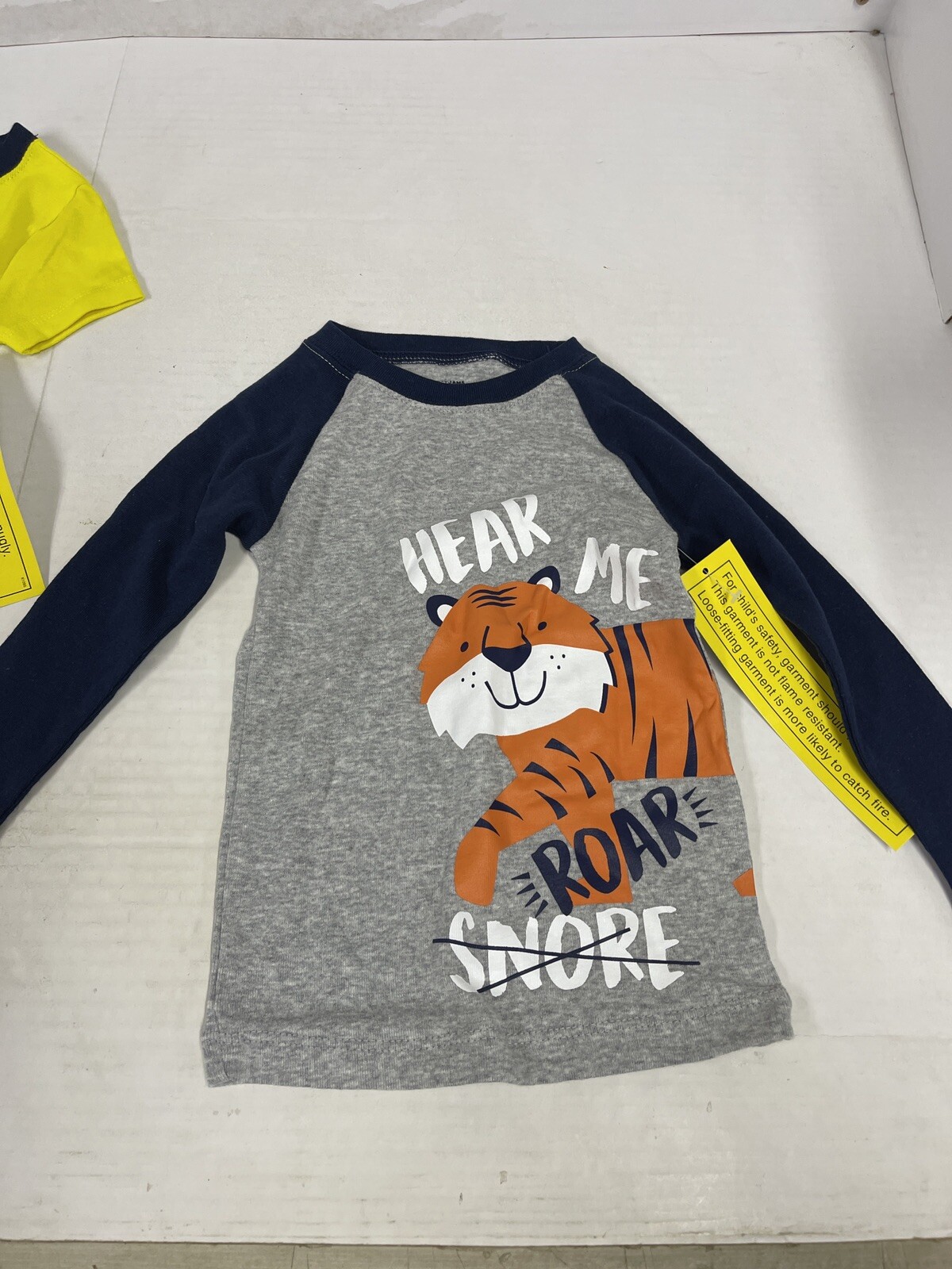 CozyJams 2 PJ sets short sleeve and long sleeve 4 pieces,Colorful Jungle 4T New