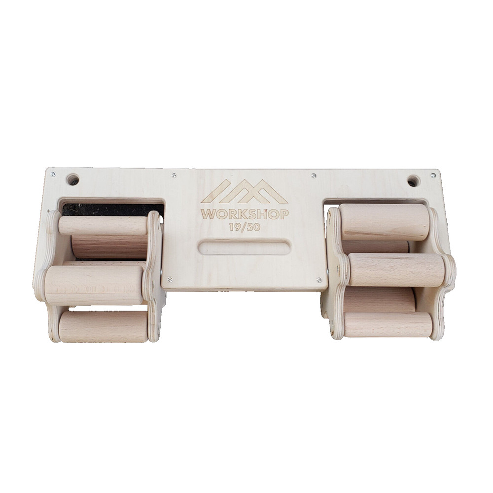 WorkShop 19/50 Revolver 5plus Rolling Bar w/ Versatile Handles & Grip Training