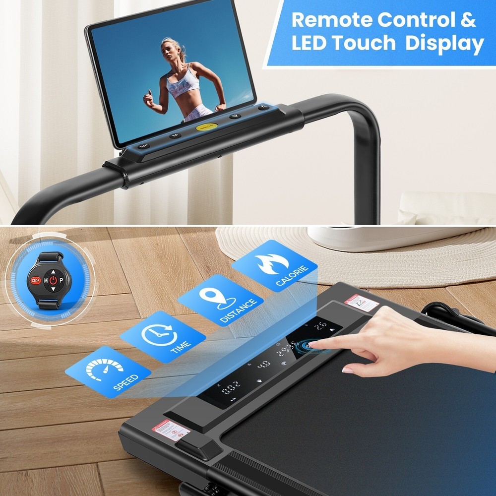 Innovative Multi-purpose Folding Treadmill🌟🌟2.5HP Powerful Treadmill Machine