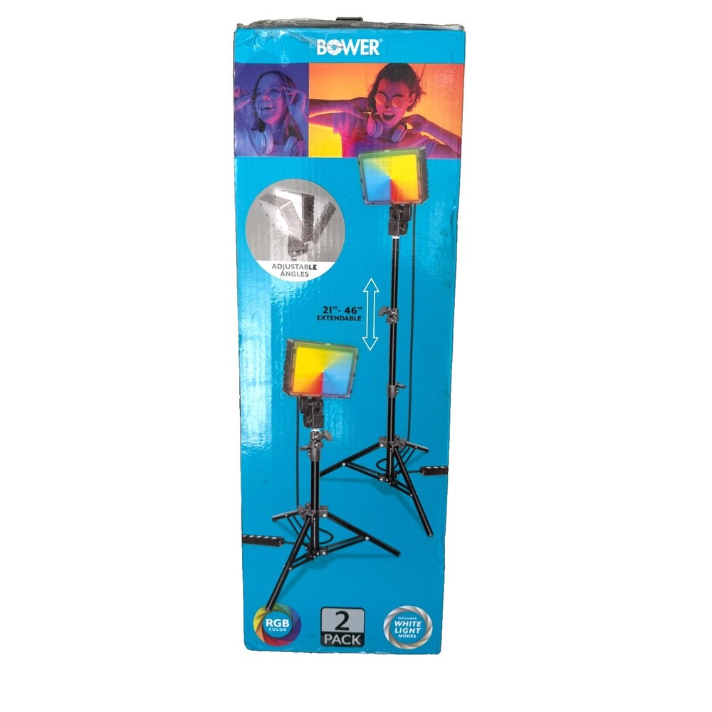 BOWER® RGB LED Light Kit, 2 Pack