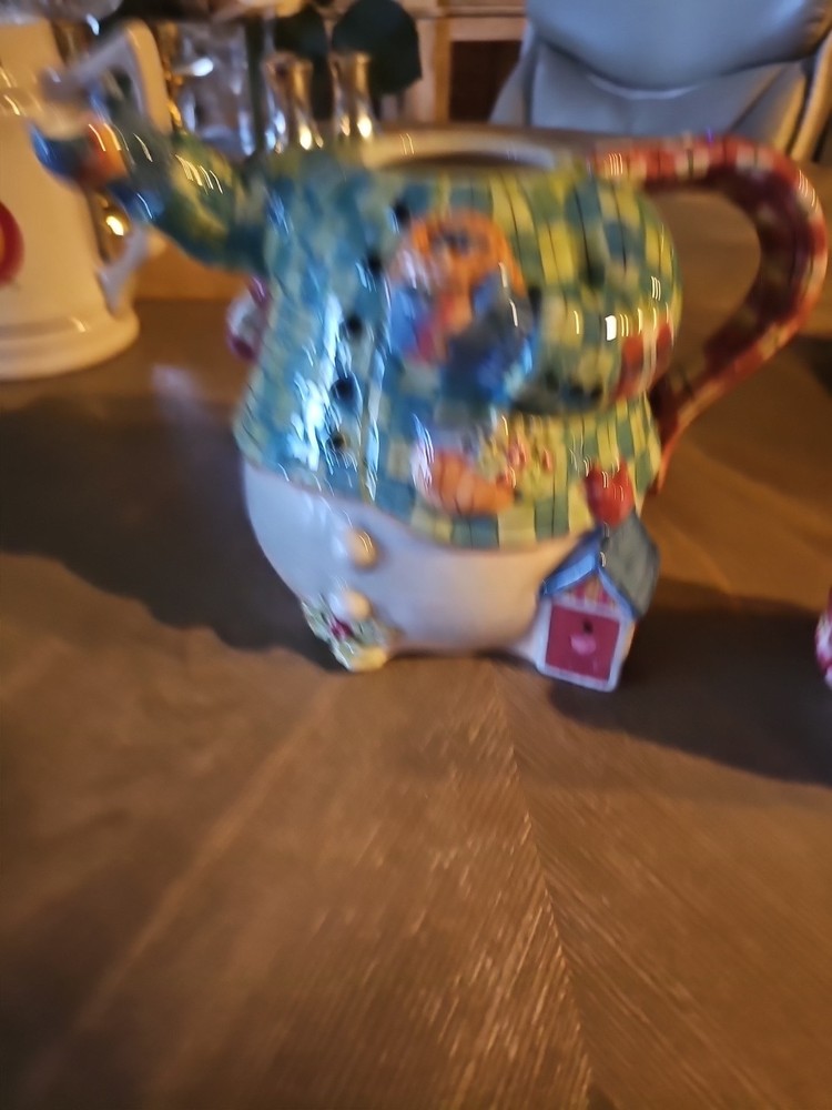 Snowman Man Teapot
