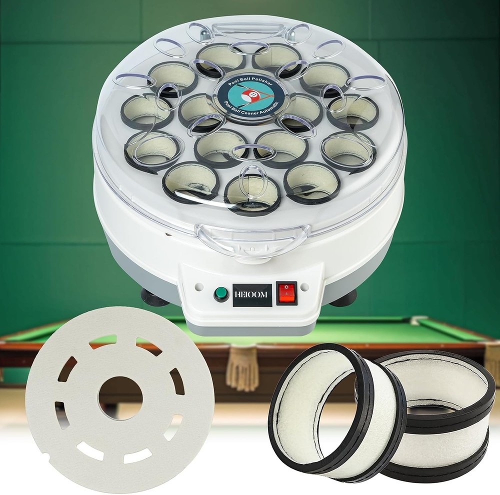 Billiard Ball Cleaning Machine Wool Ring Pool Ball Cleaner Replacement