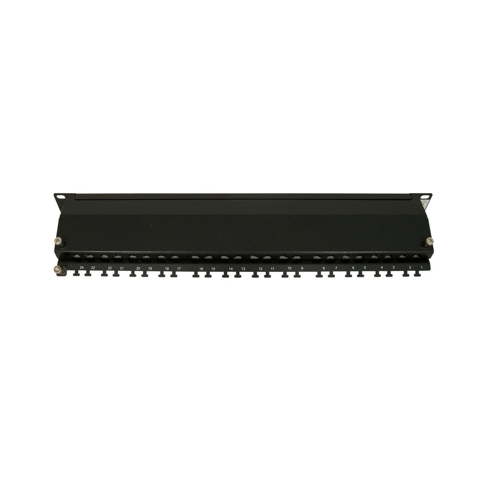 Vertical Cable Cat6A 24 Port Shielded Krone Type 19" Horizontal Rackmount 1U ...