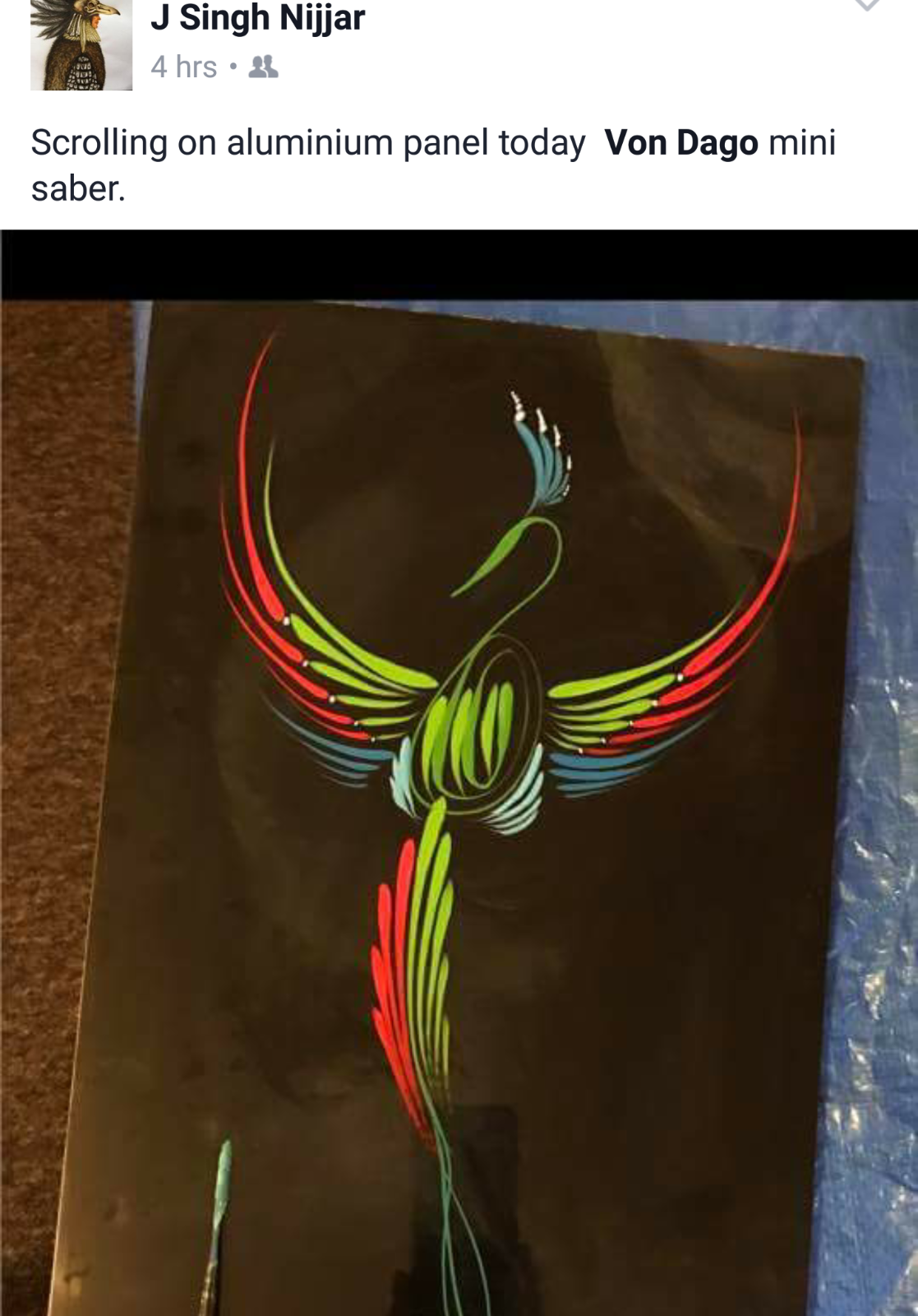 # 00 Mack - Von Dago SYNTHETIC HAIR Scrolling / Pinstriping Brush