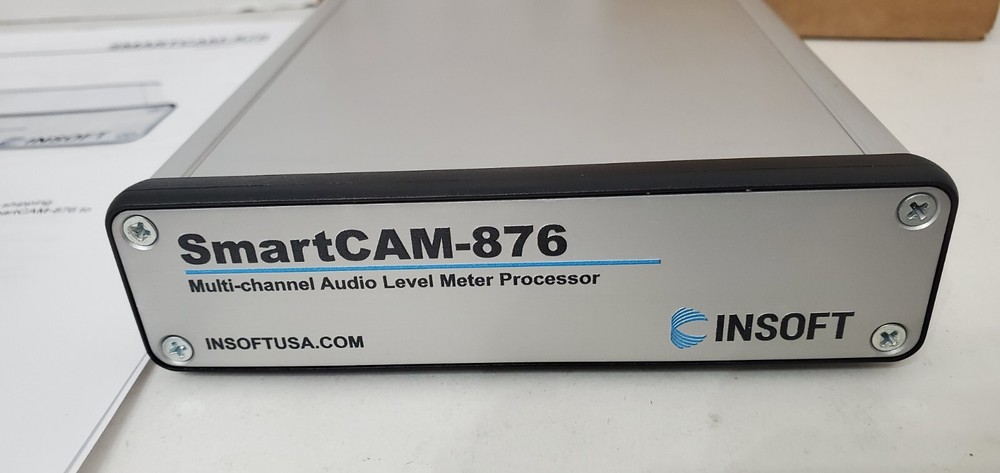 Insoft smartcam-876 multi-channel audio level meter New.