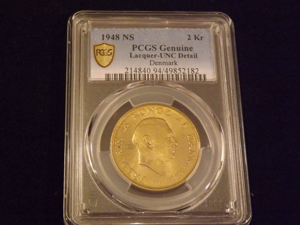 1948  NS      2  Kr             DENMARK              PCGS Genuine