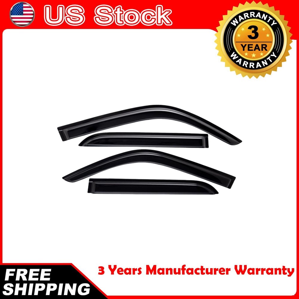 4Pcs Window Visor Rain Guard for Toyota 4Runner 1996-2002