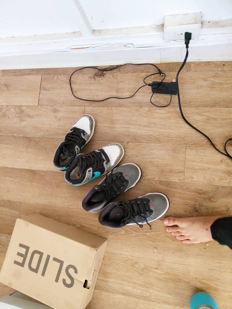 Shoes, Clothes, Electric Scooter And Broken Moissinite